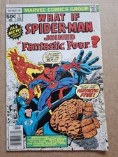 What If...? #1 VG/FN 1977 What If Spider-Man Had Joined the FF picture