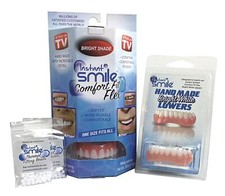 Instant Smile Comfort Flex Bright White + Lower Veneers + 3 Pks Impression Beads picture