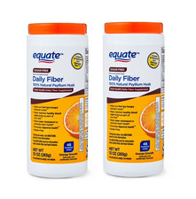Equate Daily Fiber 100% Natural Psyllium Husk Fiber Supplement, pack of 2 picture