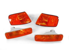 USA Spec JDM Amber Corner + Bumper Signal Lights For 1988-89 Honda CRX / CR-X picture