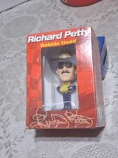 2002 Richard Petty #43 Pop Secret 400 Mini Bobblehead Boxed picture
