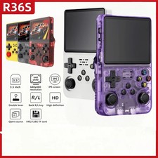 R36S Retro Handheld Video Game Console Linux System 3.5 Inch IPS Screen 64/128GB picture