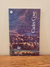 Vintage Cades Cove Auto Tour Booklet Smoky Mountains Tennessee Travel  picture