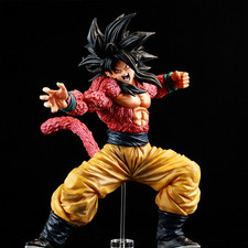 26cm Anime Dragon Ball Z  Super Saiyan 4 Son Goku Action Figures PVC Statue picture