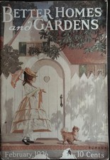 Better Homes and Gardens February 1926 C.J. Monroe Cover, Complete Magazine picture