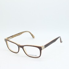NEW COVERGIRL CG529-1 COL. 050 BROWN AUTHENTIC EYEGLASSES 52-17 picture