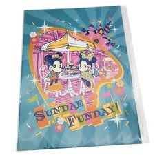 Disney WonderGround John Coulter Sundae Funday Mickey Minnie Postcard 5x7 2026 picture