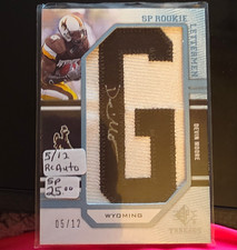 Upper Deck 2009 SP Threads Devin Moore Rookie Lettermen Auto Patch /12 #255 picture