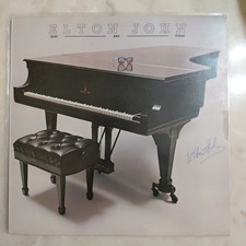 Elton John Signed Here And There Lp cover JSA LOA picture
