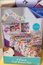 Squishmallows 4-Piece Full Sheet Set Original picture