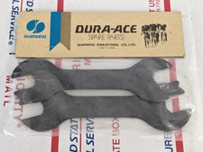 Vintage NOS Shimano Dura-Ace Spare Parts 13mm/14mm Hub Cone Wrench Set Japan picture