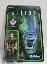 Super7 ReAction Figures Aliens Hicks Action Figure w/Helmet Boxed 14+ picture
