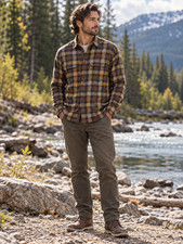 Filson Beartooth Jac Shirt Shacket Plaid- Men's L Multicolor picture