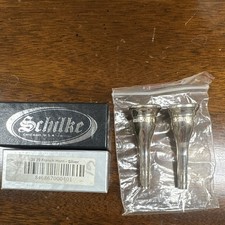 Schilke 35 29 and 27 French Horn Mouthpieces (2) Silver, Medium Cup w/ Box picture