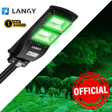LANGY Solar hog light for hunting ,motion active green Light for Hunting picture