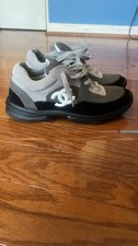 ChanelRunners Gray/Black Only Worn Once picture
