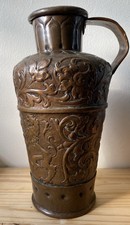 FINE ANTIQUE EUROPEAN 18 CENTURY BRONZE EWER picture