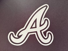 MLB ATLANTA BRAVES BASEBALL VINYL STICKER DECAL picture