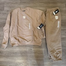 New Sacramento Kings primary foundation jogger /crew sweatshirt set - unisex XL picture