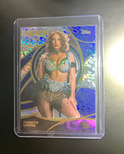 Topps 2026 WWE NXT Universe Nikkita Lyons  blue pulse Insert #187 Serial 075/199 picture