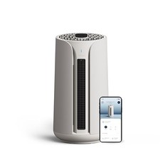 GRAY AND WHITE - BLUEAIR COMFORTPURE MOST POWERFUL 3-IN-1 AIR PURIFIER: COOLING, picture