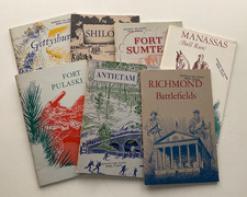 National Park Service Historical Handbook Series Lot of 7 Booklets. Civil War. picture