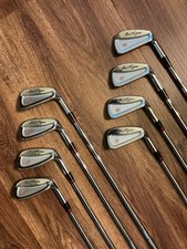 Ben Hogan Apex Plus Forged Iron Set 3-EQUALIZER Stiff Flex Apex 4 Steel Shaft RH picture