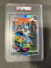 2024 PANINI DONRUSS DOWNTOWN OVERSIZE #3 TYREEK HILL PSA 9 picture
