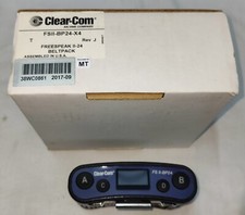 Clear-Com FSII-BP24-X4 FreeSpeak II 2.4 GHz Wireless Beltpack picture
