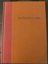 Ann Hamilton Tropos 1995 Dia Center Hardcover Installation Art OOP HC 1st picture