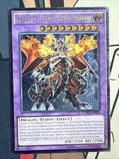 Archfiend Black Skull Dragon - LP - CORE-EN0488 - Unlimited - Ultimate Rare picture