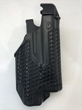 BLACKHAWK EPOCH Lv 3 LIGHT-BEARING Basketweave Holster 2100683 GLOCK 17 22 31 RH picture