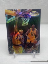 1998-99 SHAQUILLE O'NEAL #GL2 Topps Gold Label HOLO Prizm L.A Lakers 🐺🔥 picture
