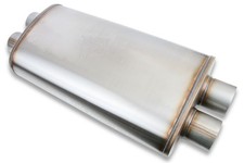 Flowmonster 12599-FM 409Ss Oval Case Absorption Muffler picture