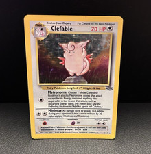 Wizards of the Coast Pokemon TCG Jungle Clefable 1/64 Holo 1999 English picture
