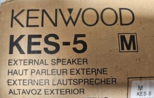 Kenwood KES-5A External Mobile Speaker New In Box picture