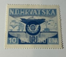  1949  Independent Croatia Government in Exile 75th Ann.of UPU Mint MNH Stamp    picture