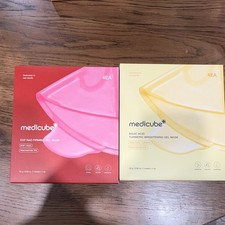 medicube EGF NAD Firming + Kojic Acid Turmeric Brightening Gel Mask Set 8EA picture