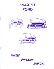 1949-1951 Ford All Models Wiring Diagrams Manual picture