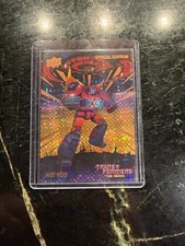 2026 UPPER DECK TRANSFORMERS HOT ROD GOLD #3 Ser #86/86 BOOKEND picture