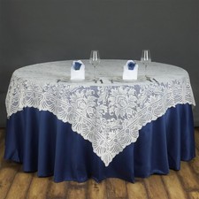 Ivory LACE 72x72