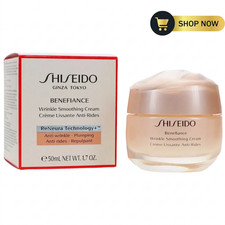 Shiseido Benefiance Wrinkle Smoothing Cream 1.7oz 50ml New In Box picture