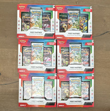 Pokémon TCG First Partner Illustration Collection Series 2 - Lot of 6 Open Case picture