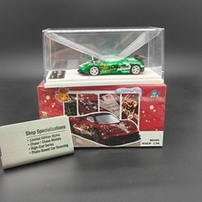 Chase Demon King 1/64 Pagani Huayra BC Christmas Chrome Green Model Car picture