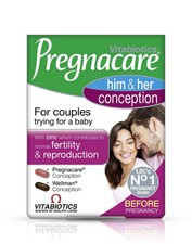 Vitabiotics - Pregnacare - His & Her Conception - 2x30 Tablets picture