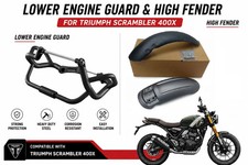 TRIUMPH Lower Engine Gurad & High Fender Kit Fit Fir Scrambler 400x picture