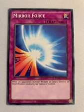 Yugioh Mirror Force YGLD-ENC36 YGLD-ENA37 Card Near Mint  picture