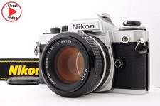 Nikon FE Silve 35mm SLR Film Camera w/ Ai 50mm f/1.4 Lens from Japan [Near Mint] picture