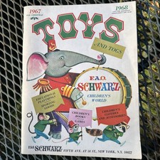 Vintage Christmas 1967 Fao Schwartz Children’s World Toys Catalog picture