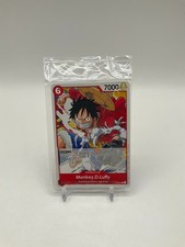 Monkey D Luffy One Piece Card Game Super Pre Release P-001 Sealed picture